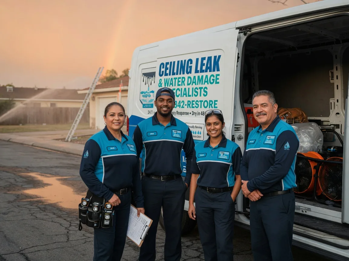 Ceiling Leak Cleanup company in Pope Army Airfield, NC
