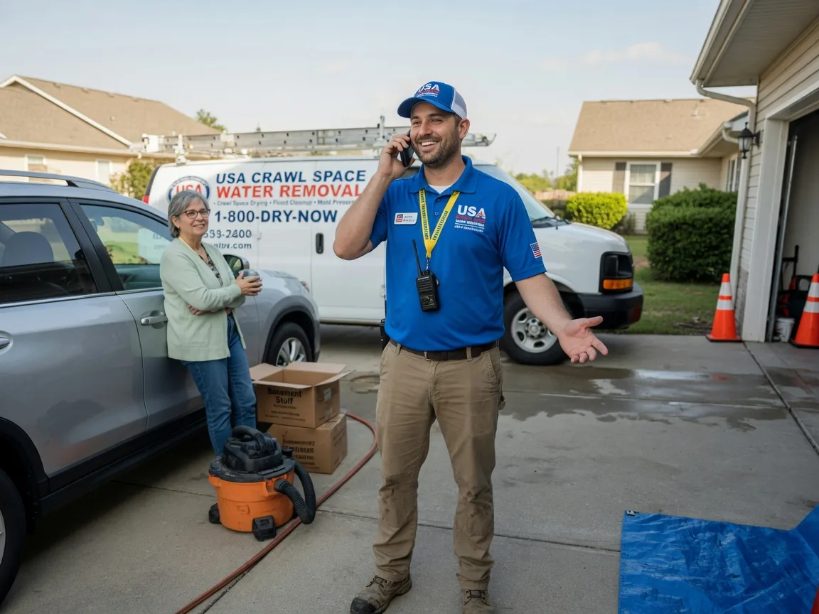 Crawl Space Water Removal Pope Army Airfield, NC FAQs